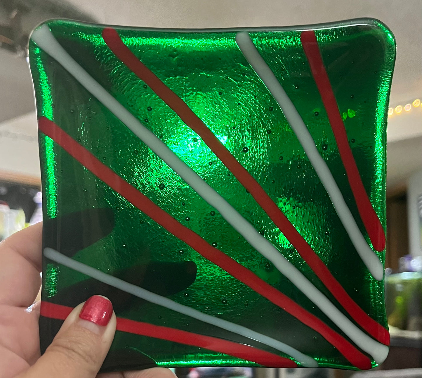 Festive Christmas Plate