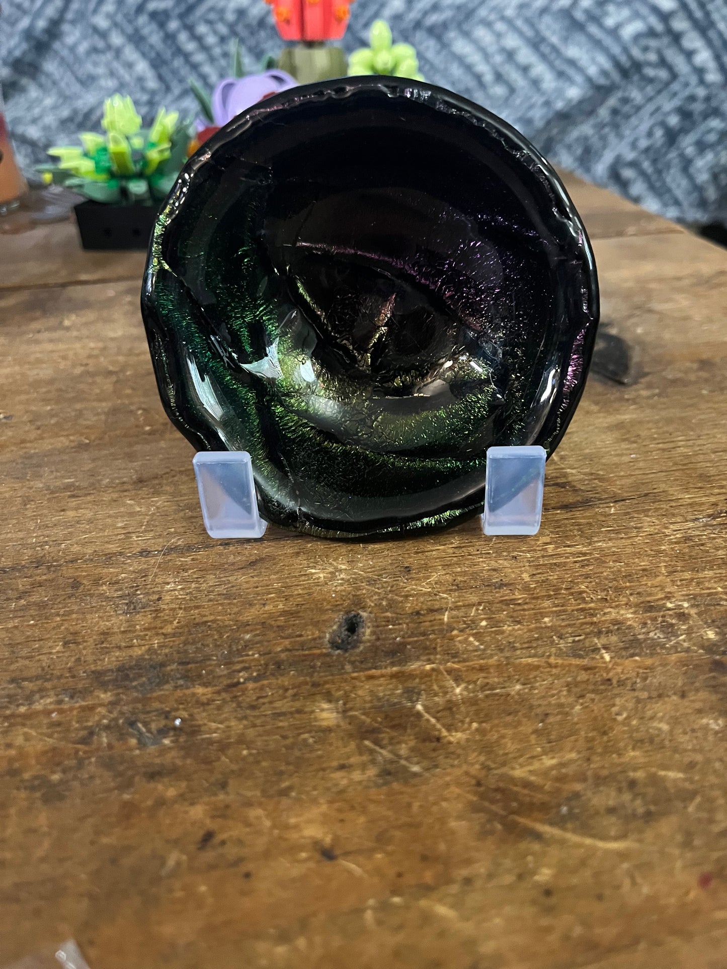 Dichroic Rainbow Bowl #1