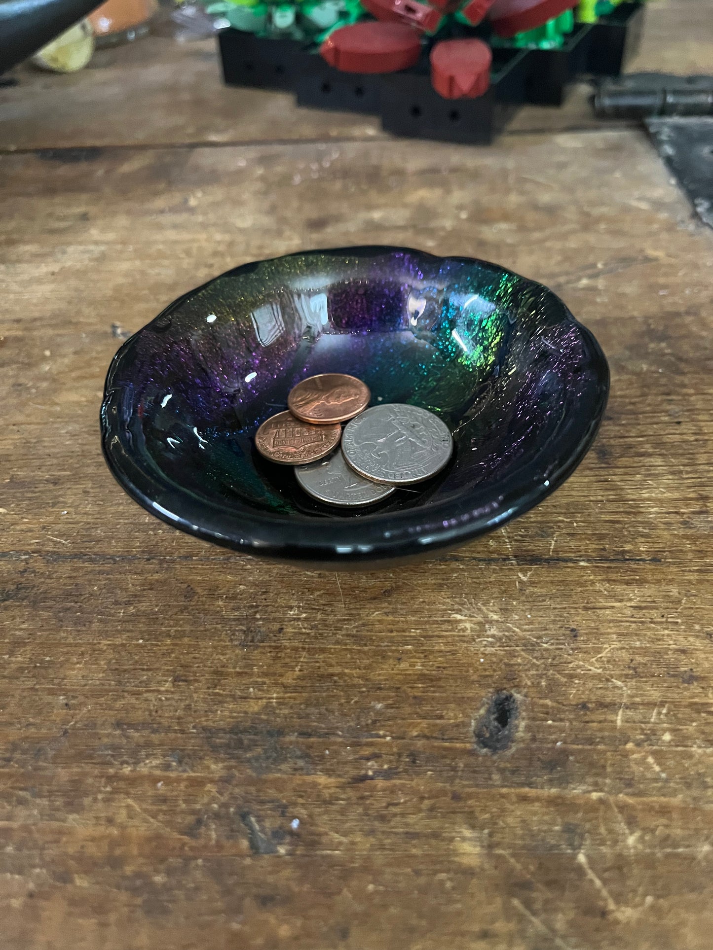 Dichroic Rainbow Bowl #2