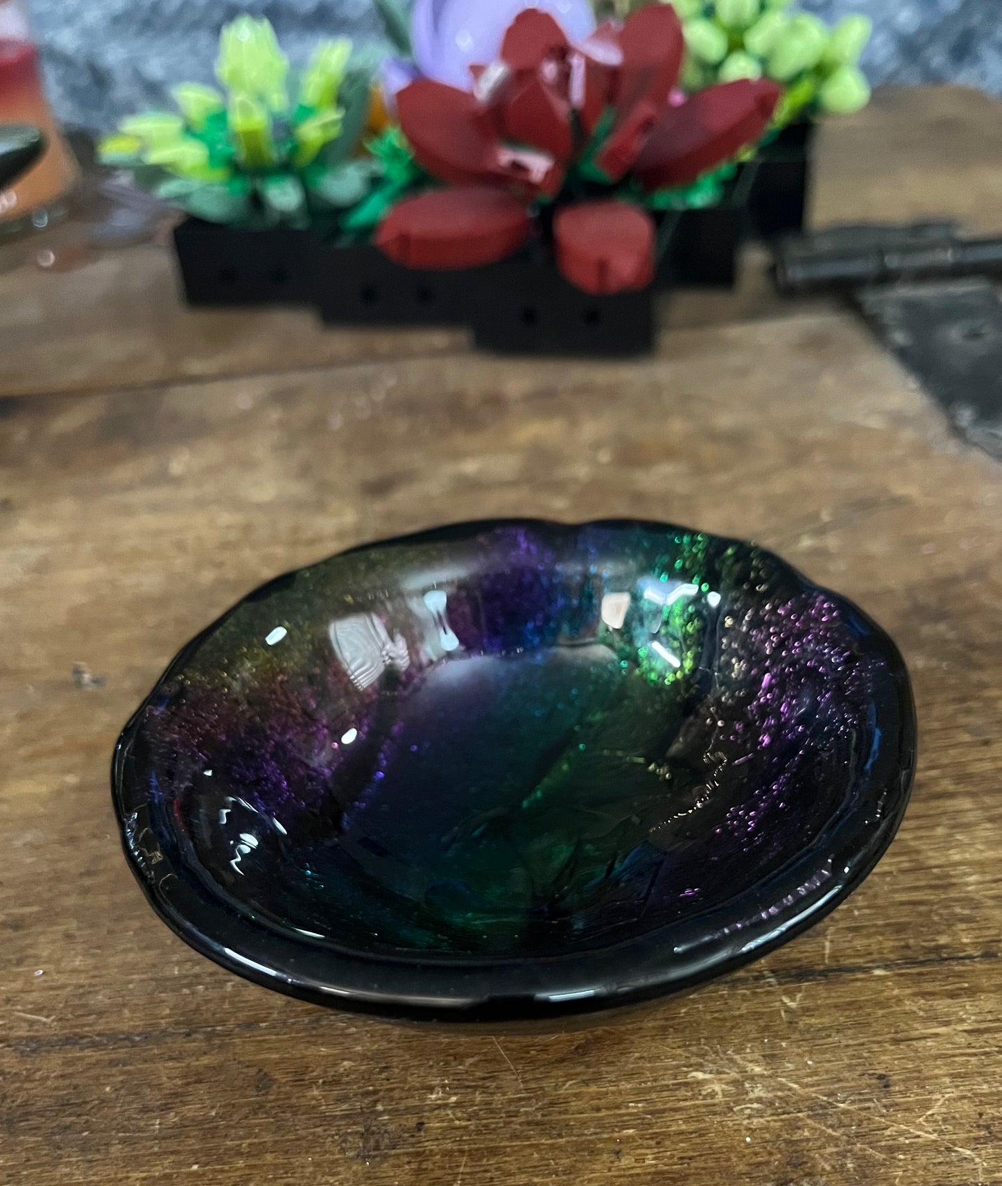 Dichroic Rainbow Bowl #2